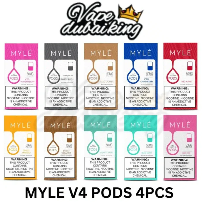 MYLE V4 Pods Dubai | Original MYLE Pods in UAE 240 Puffs - Image 2