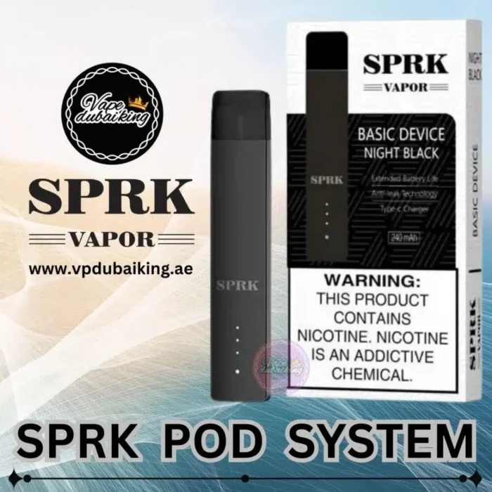 SPRK Vapor Basic Device Dubai | Myle V4 Compatible Pod System 240 Puffs - Image 3