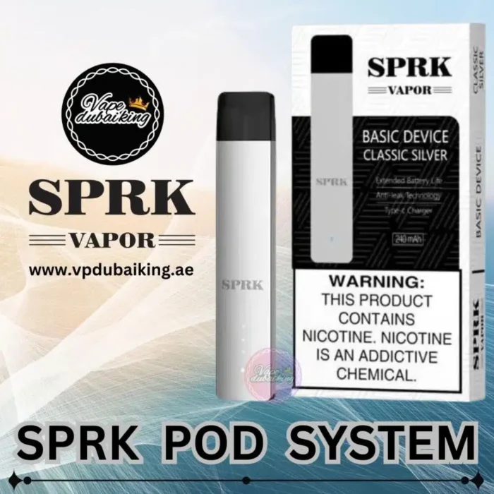 SPRK Vapor Basic Device Dubai | Myle V4 Compatible Pod System 240 Puffs - Image 4