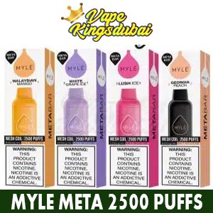 Meta Bar 2500 Puffs Myle Disposable 50mg