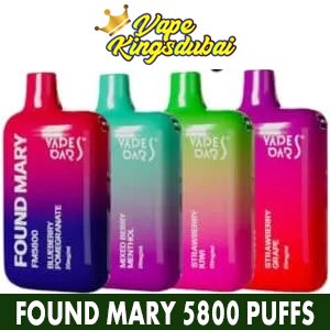 Vapes Bars Found Mary 5800 Puffs 20Mg Disposable