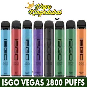 ISGO VEGAS DISPOSABLE VAPE 2800 PUFFS