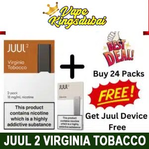 Buy Juul 2 Virginia Tobacco Get Free Juul 2 Kit
