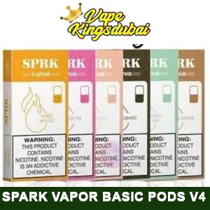 SPRK Vapor Basic Pods In Dubai 4pc/Pack