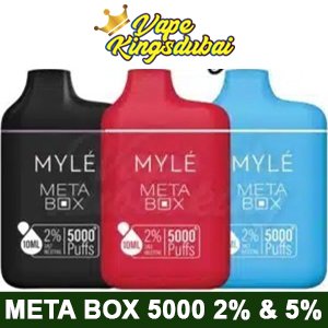 Myle Meta Box 5000 Puffs 20mg & 50mg