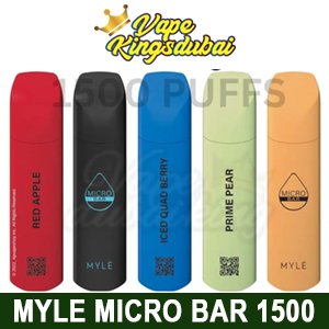 MYLE MICRO BAR 1500 PUFFS 20MG NICOTINE