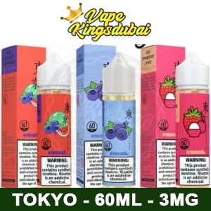 TOKYO E-LIQUID 60ML ALL FLAVORS 3MG